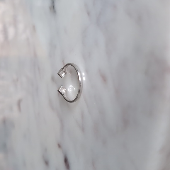 Bony Levy 14K white gold open cuff ring - Picture 7 of 16